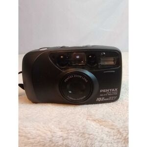 Pentax IQ Zoom EZY Auto Focus Red-Eye Reduction 38-70mm Film Camera-Tested Works